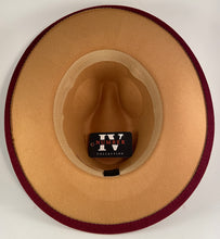 Load image into Gallery viewer, Wine Red / Beige Bottom