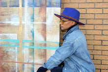 Load image into Gallery viewer, Blue / Pink Bottom